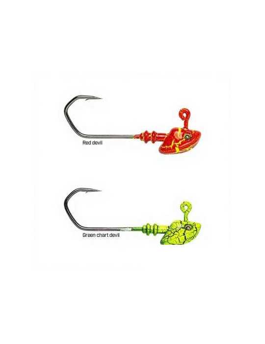 Tête Plombée Autain Adam's Red Devil 6/0 28g – natusport