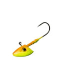 Tête Plombée Gunki G'Verti Orange/Fluo Yellow 14 g 4/0 – natusport