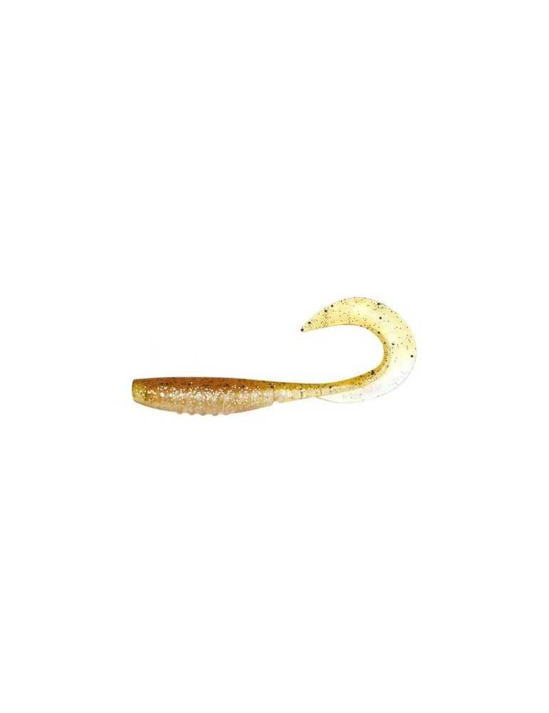 X Layer Curly 3,5" Tinsel Brown - Leurre Megabass