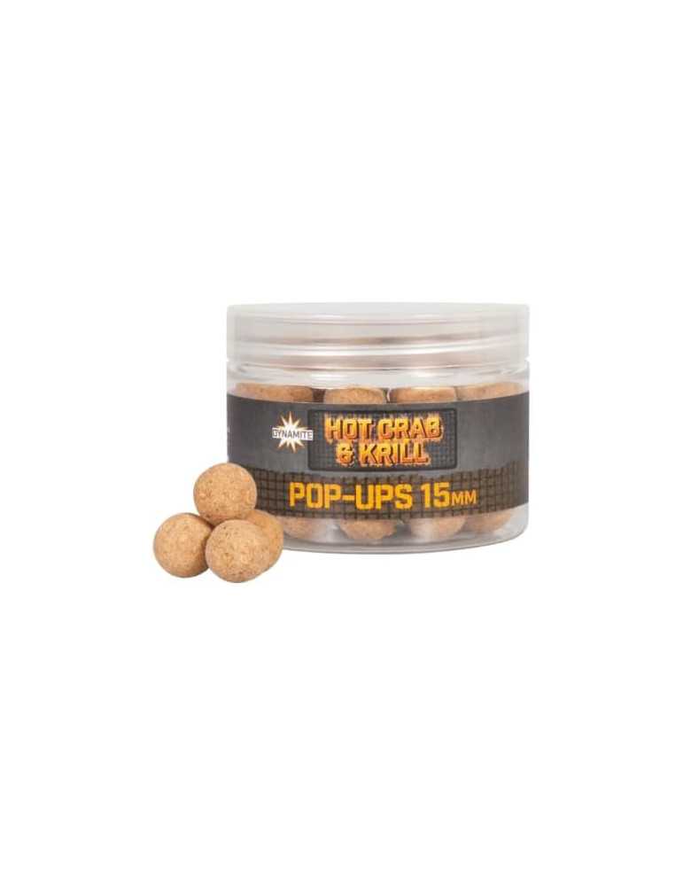Pop Up Dynamite Baits Hot Crab & Krill 15 mm (ancienne version) – Natusport