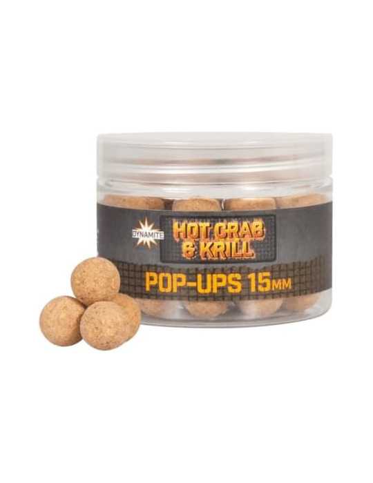 Pop Up Dynamite Baits Hot Crab & Krill 15 mm (ancienne version) – Natusport