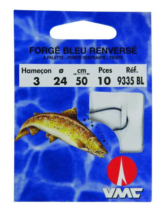 Hameçon Ragot Competition WQ 9335BLB Bleu Rouge Taille 10 Par 18 | Na – natusport