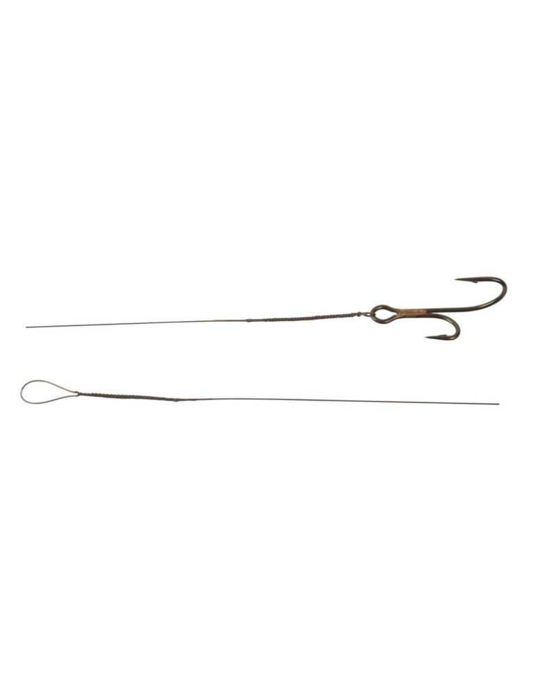 Bas de Ligne Acier Cannelle Megaflex C732 40cm 5kg N°2 x3