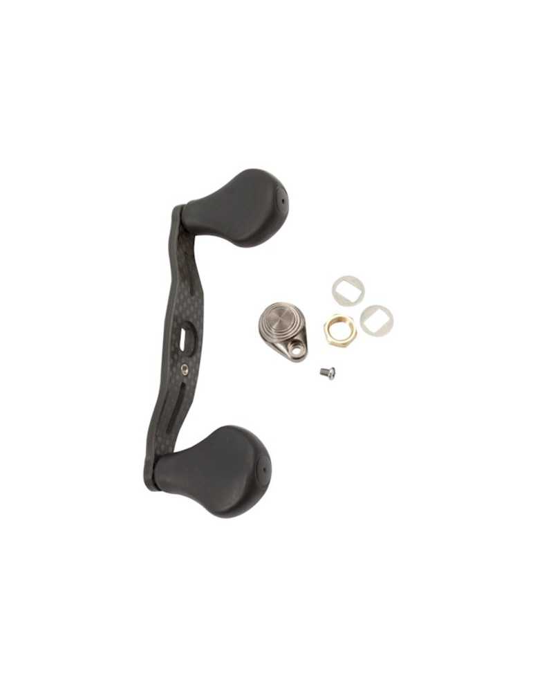 Manivelle Carbone Lew's Bowed Carbon Fiber Handle 95 mm