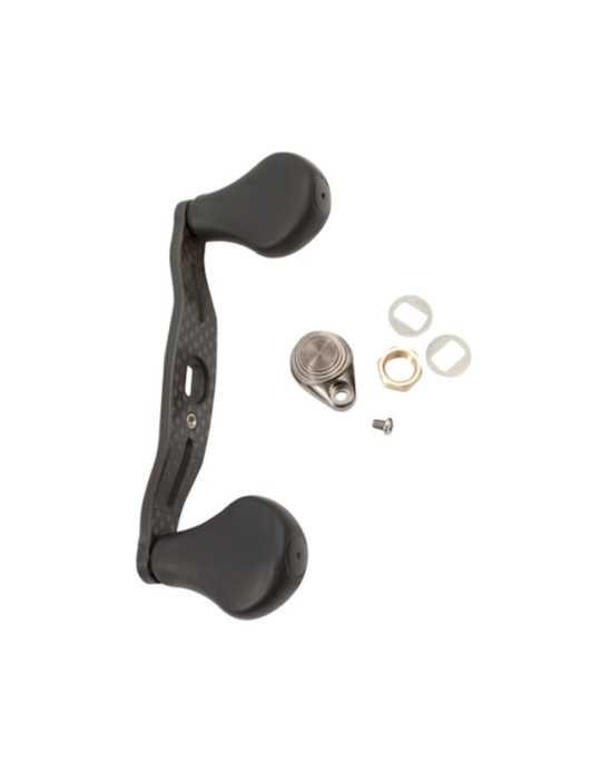 Manivelle Carbone Lew's Bowed Carbon Fiber Handle 95 mm