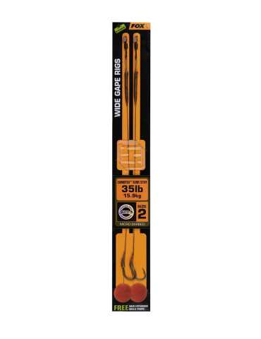 Montage Fox Wide Gape Rigs n°2 – natusport
