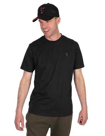 T-Shirt Fox Collection Black/Orange Taille M