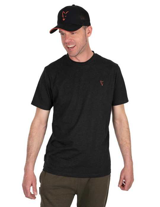 T-Shirt Fox Collection Black/Orange Taille M