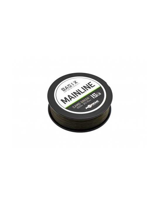 Fil Korda Basix Main Line 15 lb 0,40 mm 1000 m – natusport