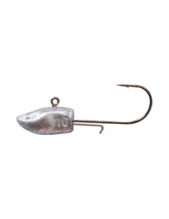 Tête Plombée Powerline Edge 10 g Hameçon 1/0 (vrac)