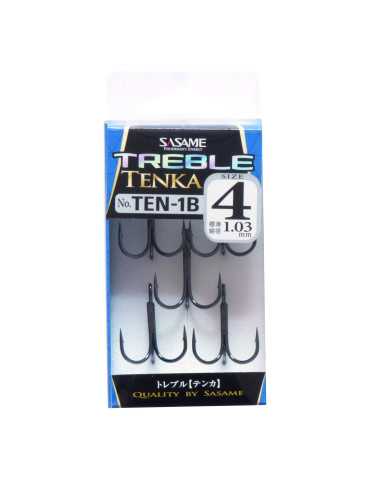 Hameçon Triple Sasame Treble Tenka TEN-1B N°4