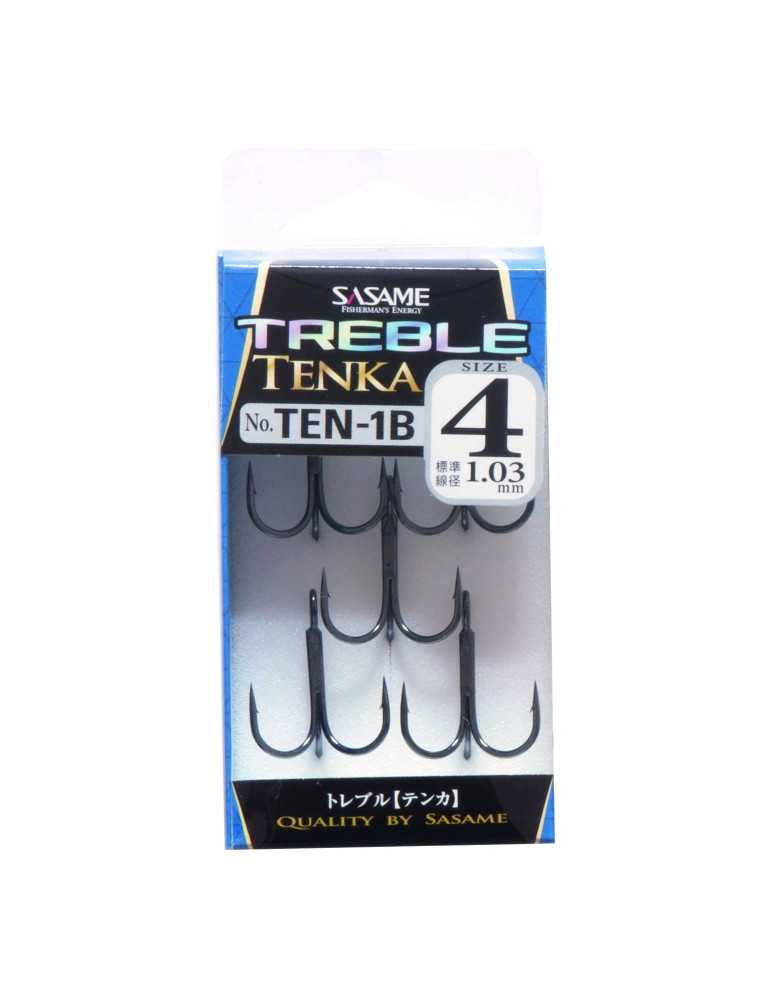 Hameçon Triple Sasame Treble Tenka TEN-1B N°4