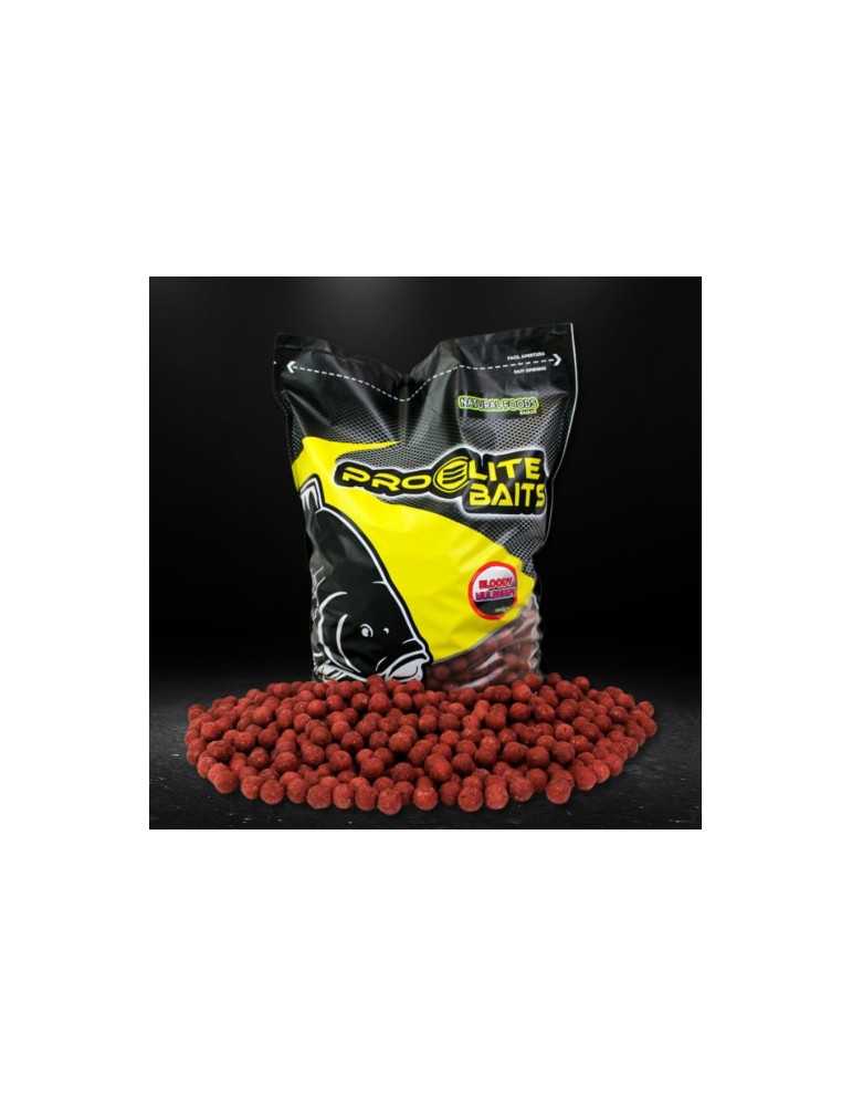 Bouillette Pro Elite Baits Natural Foods Bloody Mulberry 20 mm 8 kg