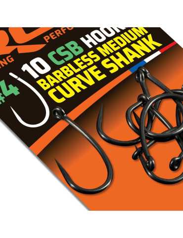 Hameçon ROK Curve Shank Sans Ardillon n°4 – natusport