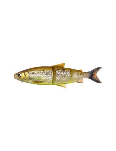 Leurre Souple Savage Gear 3D Line Thru Whitefish 17cm 53g Brown Chartreuse