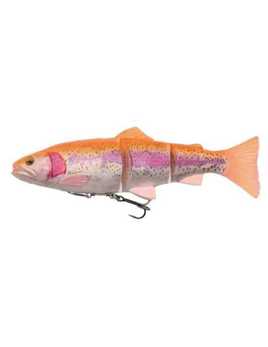 Leurre Souple Savage Gear 4D Line Thru Trout 15cm 35g Golden Albino | – natusport