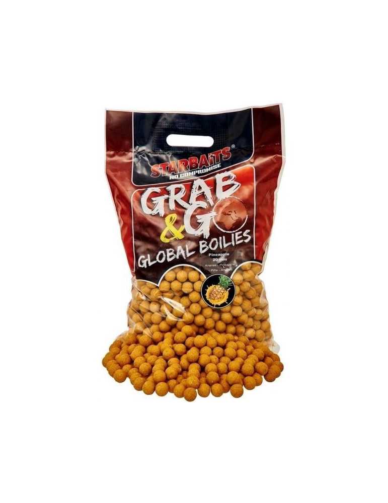 Bouillette Starbaits Grab & Go Global Pineapple 20mm 5kg