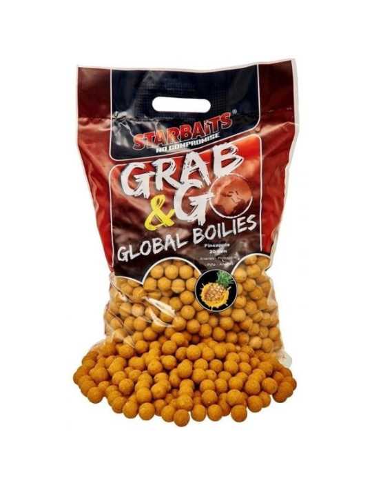 Bouillette Starbaits Grab & Go Global Pineapple 20mm 5kg