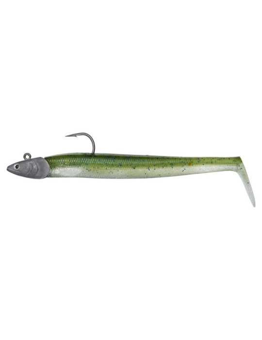 Leurre Souple Monté Illex Nitro Slim Shad 150 28g Green Sprat