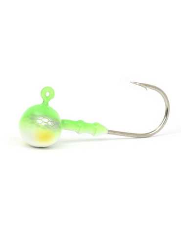 Tête Plombée Ultimate Football 17 g Chartreuse Ayu UV – natusport