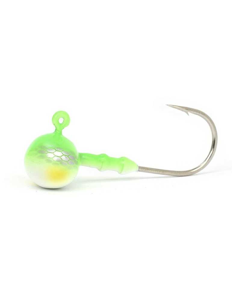 Tête Plombée Ultimate Football 17 g Chartreuse Ayu UV – natusport