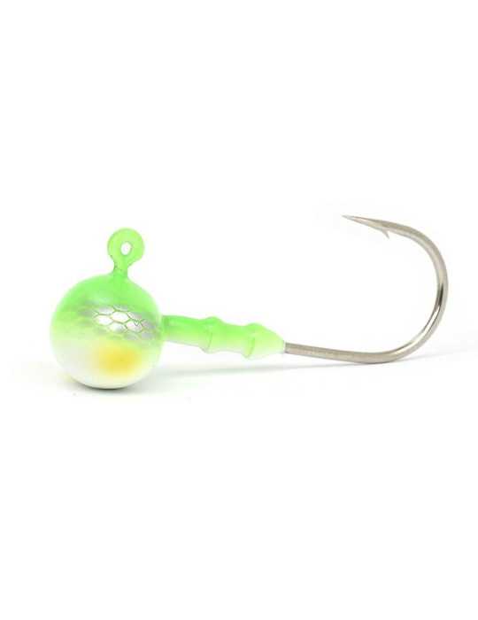 Tête Plombée Ultimate Football 17 g Chartreuse Ayu UV – natusport