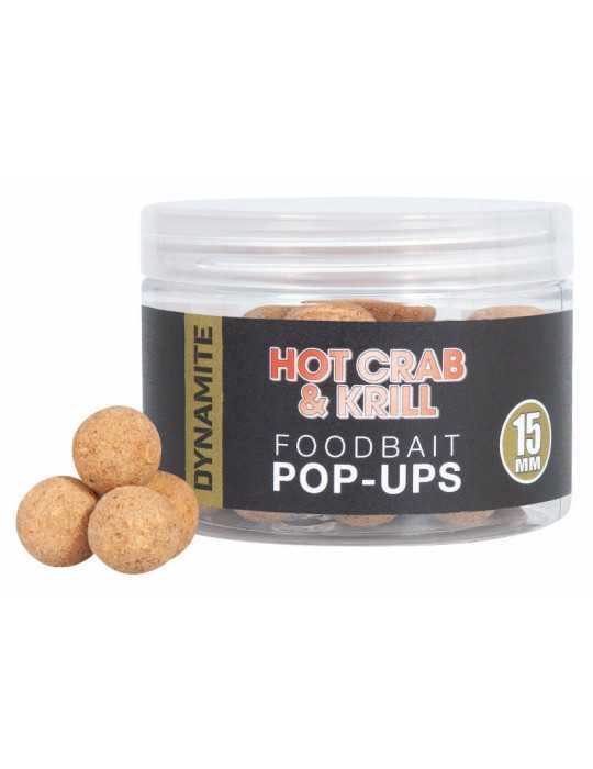 Pop Up Dynamite Baits Hot Crab & Krill Foodbait 15 mm – Natusport