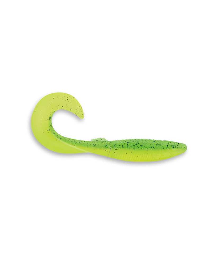 Leurre Souple Rapala CrushCity Curl 4" Lime Chartreuse – natusport