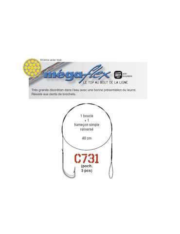Cannelle Acier Megaflex C731 40cm 5kg n°2 x3