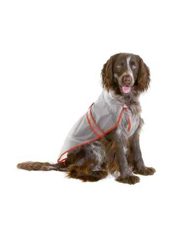 Imperméable transparent pour chien 42 cm