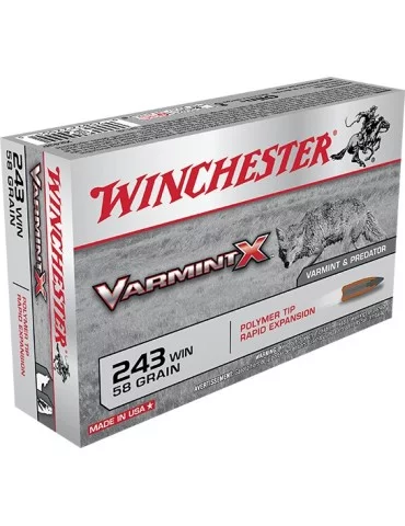 Winchester .243 Win. Varmint-X 58 gr